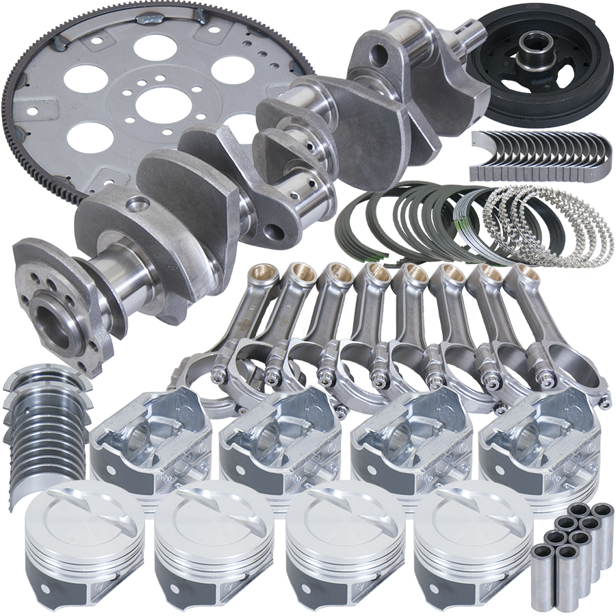 Eagle B15404E030 SBC Balanced Rotating Assembly - 383 .030 Eagle B15404E030