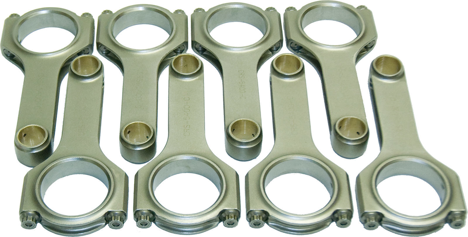 Eagle CRS5400C3D2000 SBF 4340 Forged H-Beam Rod 5.400 w/ARP2000 Eagle CRS5400C3D2000