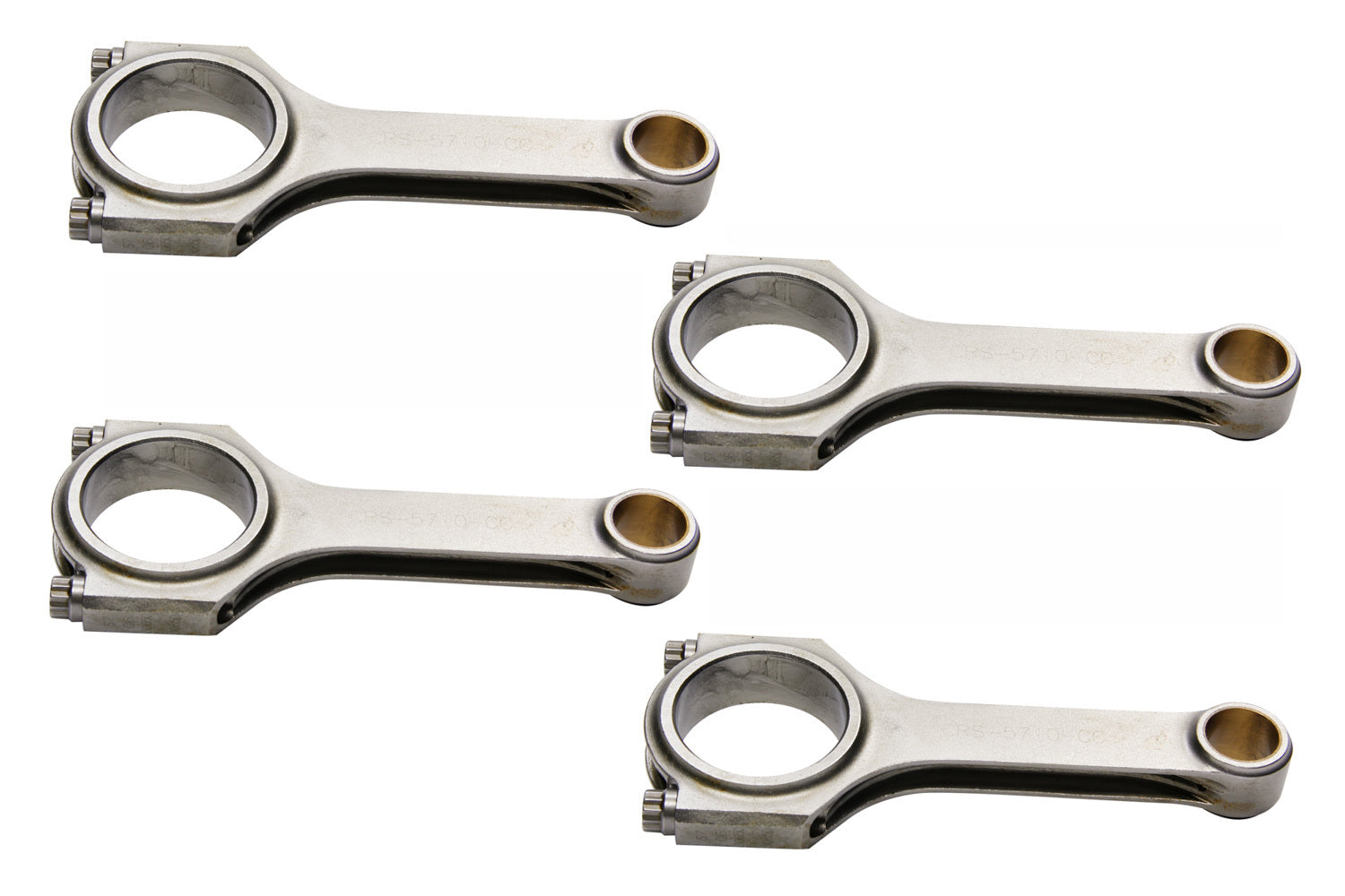 Eagle CRS5710C3D GM Quad 4 4340 Forged H-Beam Rods 5.710 Eagle CRS5710C3D