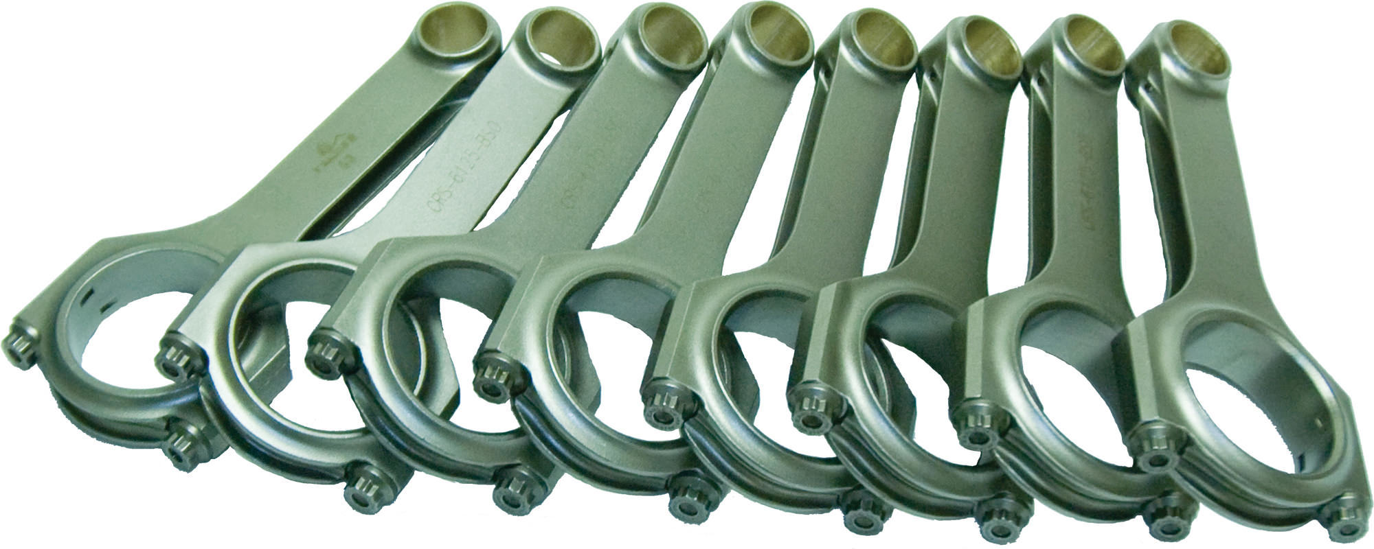 Eagle CRS6125O3D2000 GM LS 4340 Forged H-Beam Rods 6.125 w/ARP 2000 Eagle CRS6125O3D2000