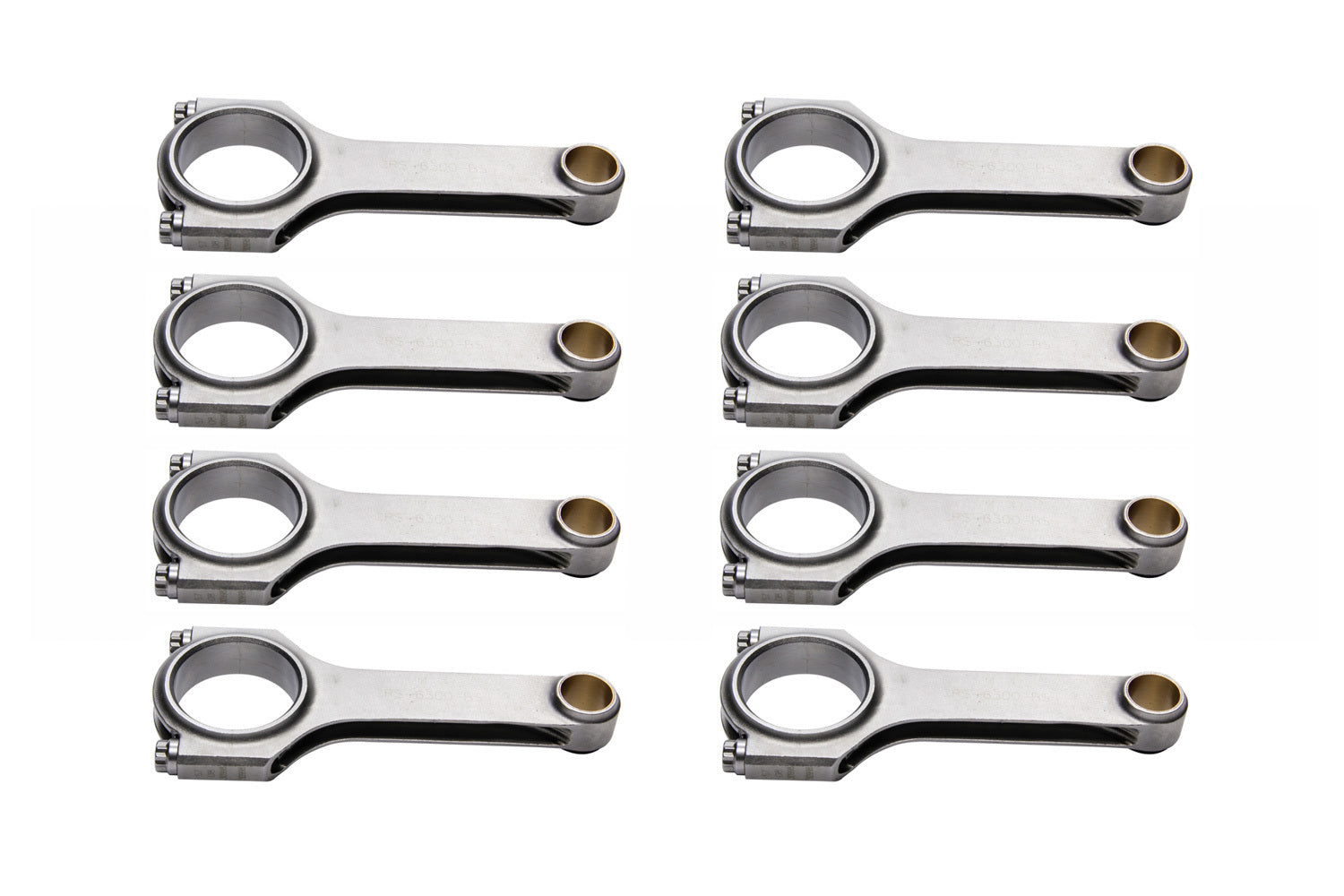 Eagle CRS6300B3DL19 SBC 4340 Forged H-Beam Rods 6.300 w/L19 Bolts Eagle CRS6300B3DL19
