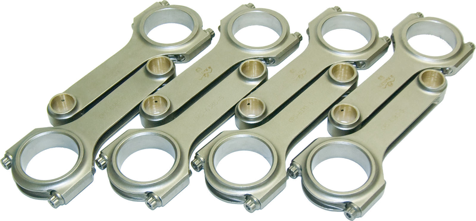 Eagle CRS63853D2000 BBC 4340 Forged H-Beam Rods 6.385 w/ARP 2000 Eagle CRS63853D2000