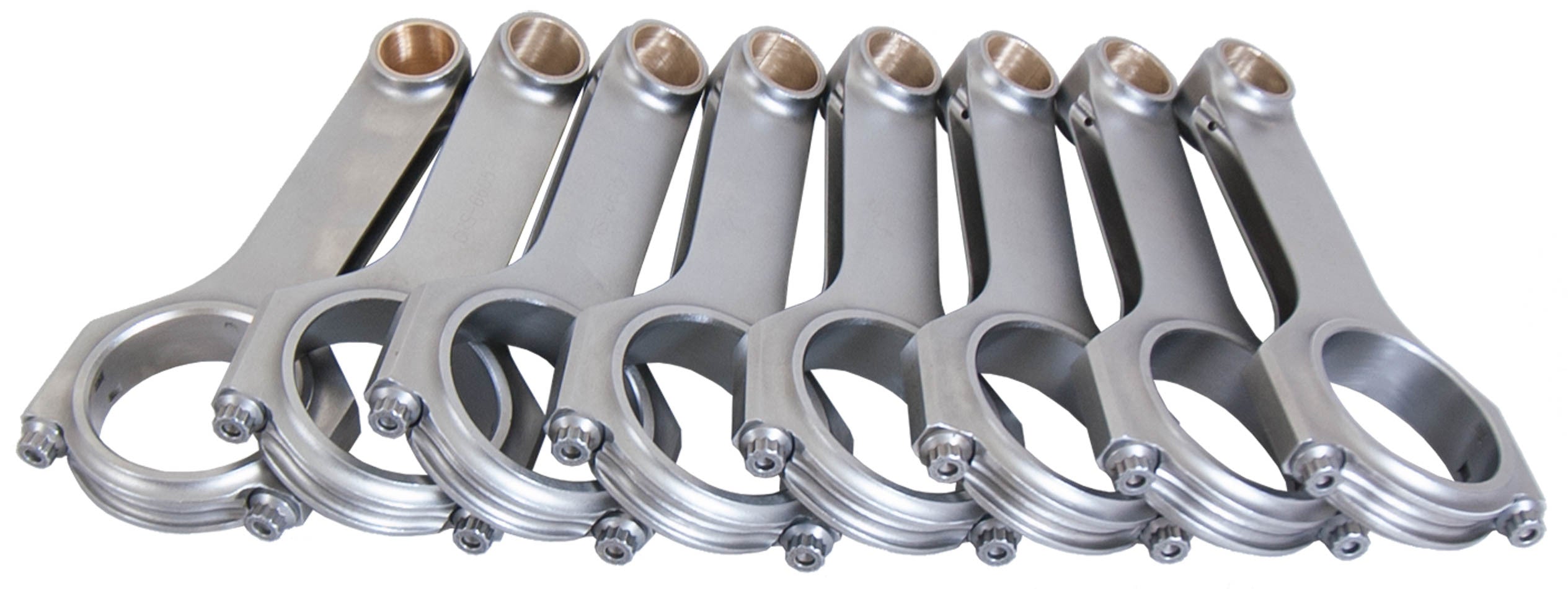 Eagle CRS6605F3D BBF 4340 Forged H-Beam Rods 6.605in Eagle CRS6605F3D