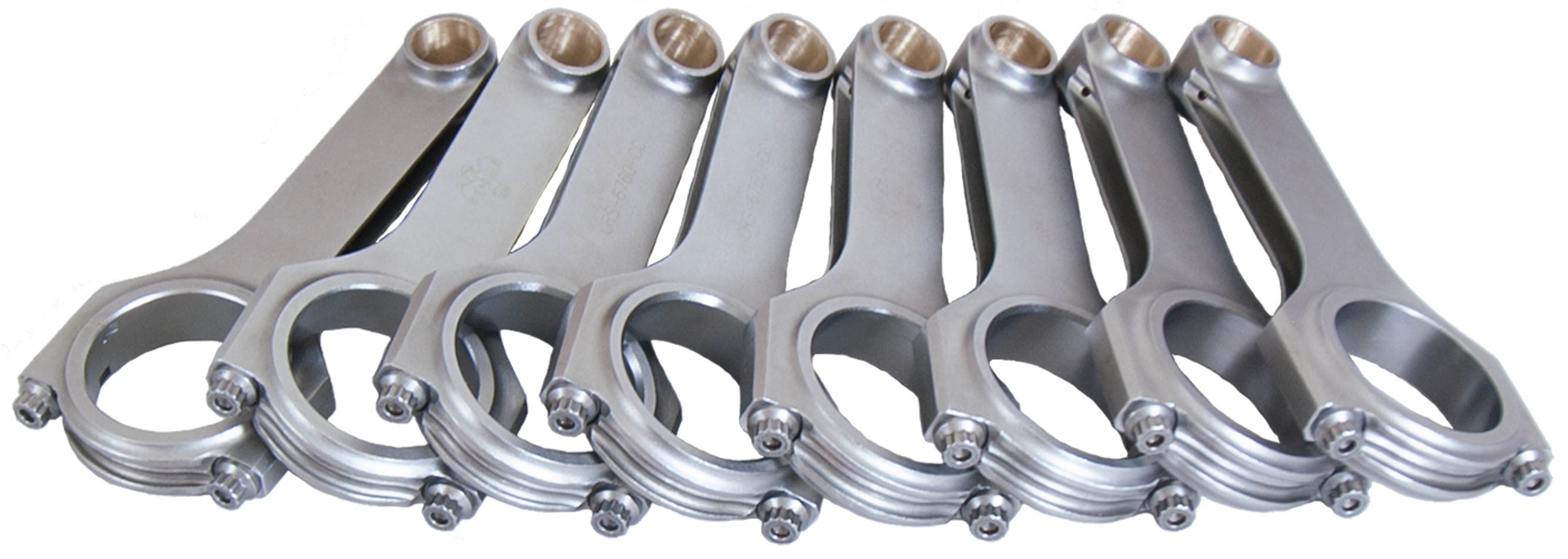 Eagle CRS6760B3D BBM 4340 Forged H-Beam Rods 6.760in w/.990 Pin Eagle CRS6760B3D