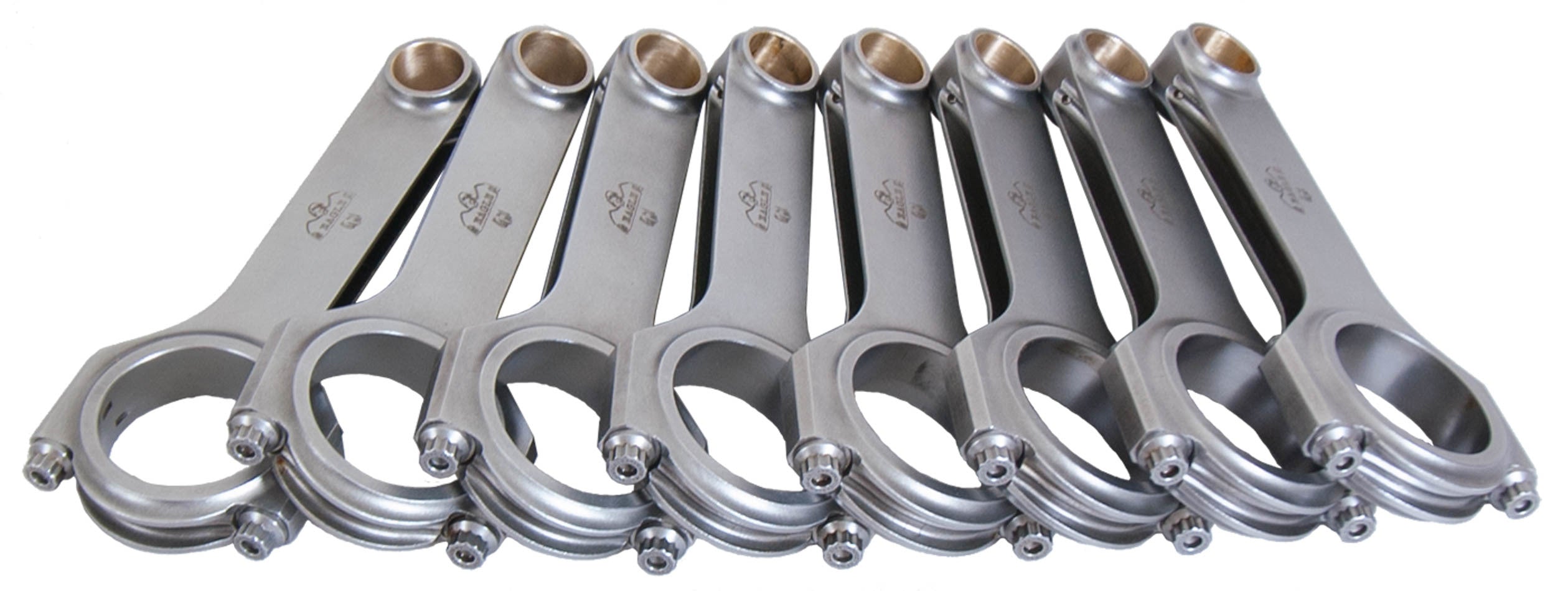 Eagle CRS68003D BBC 4340 Forged H-Beam Rods 6.800in Eagle CRS68003D