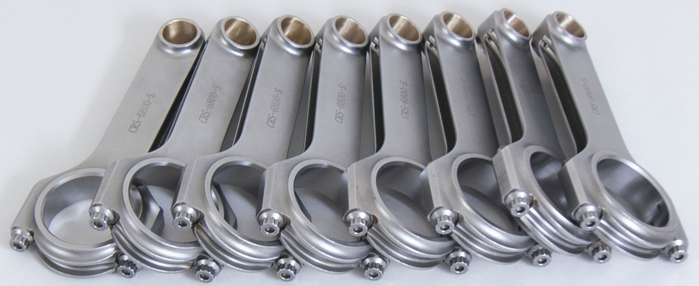 Eagle CRS68003D2000 BBC 4340 Forged H-Beam Rods 6.800in Eagle CRS68003D2000