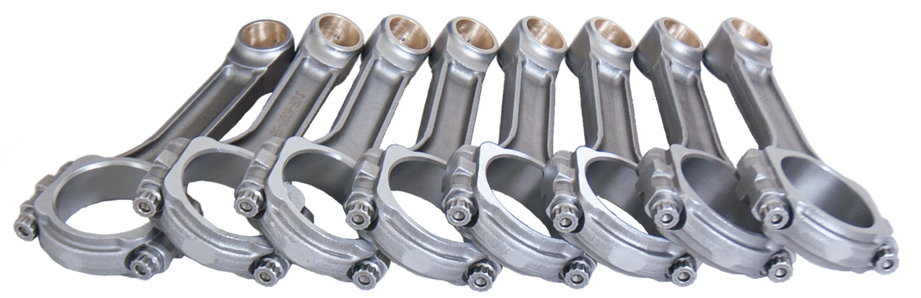 Eagle SIR6000SBLW SBC L/W 5140 Forged I-Beam Rods 6.000 Eagle SIR6000SBLW