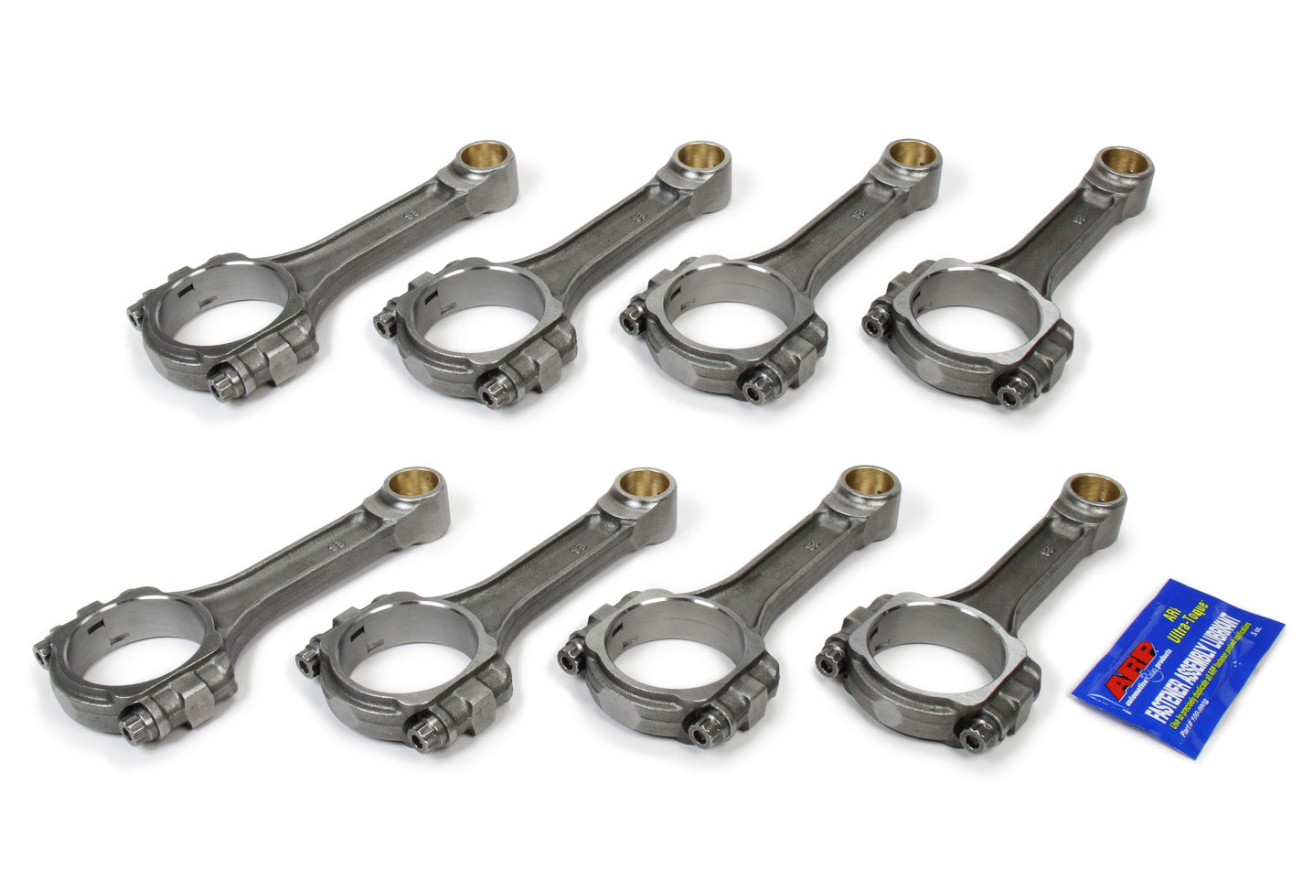 Eagle SIR6100NLW SBC SIR I-Beam Rod Set 6.100 2.100 Pin Dia Eagle SIR6100NLW