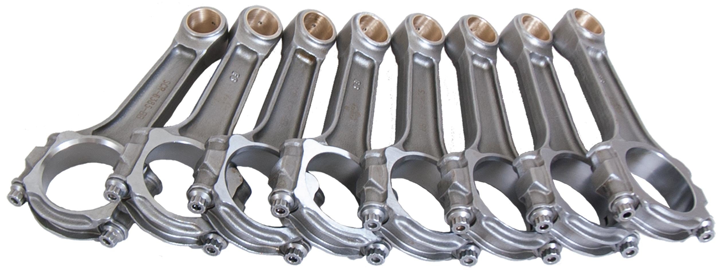 Eagle SIR6385B BBC 5140 Forged I-Beam Rods 6.385in Eagle SIR6385B
