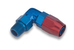 Earl's Performance 829008ERL 90 Deg 3/8 Npt > #8 Sw. Earl's Performance 829008ERL
