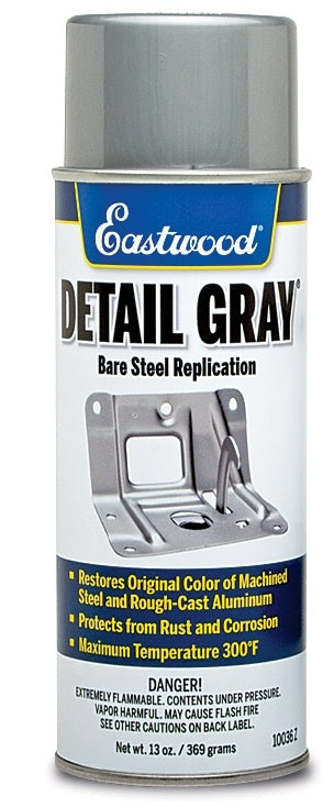 Eastwood 10036Z Detail Gray Paint 13oz Aerosol Eastwood 10036Z