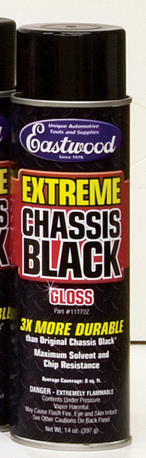 Eastwood 11172Z Extreme Chassis Black Paint 14oz Aerosol Eastwood 11172Z
