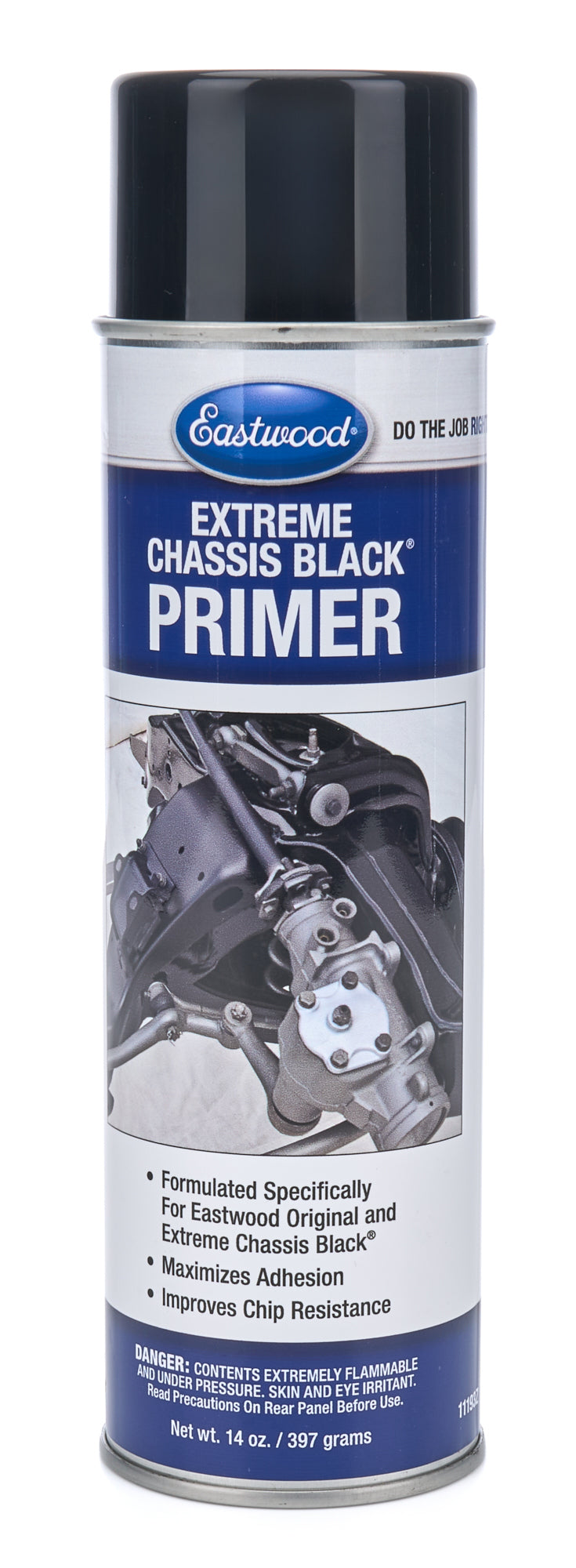 Eastwood 11193Z Extreme Chassis Black Primer Paint 14oz Aerosl Eastwood 11193Z
