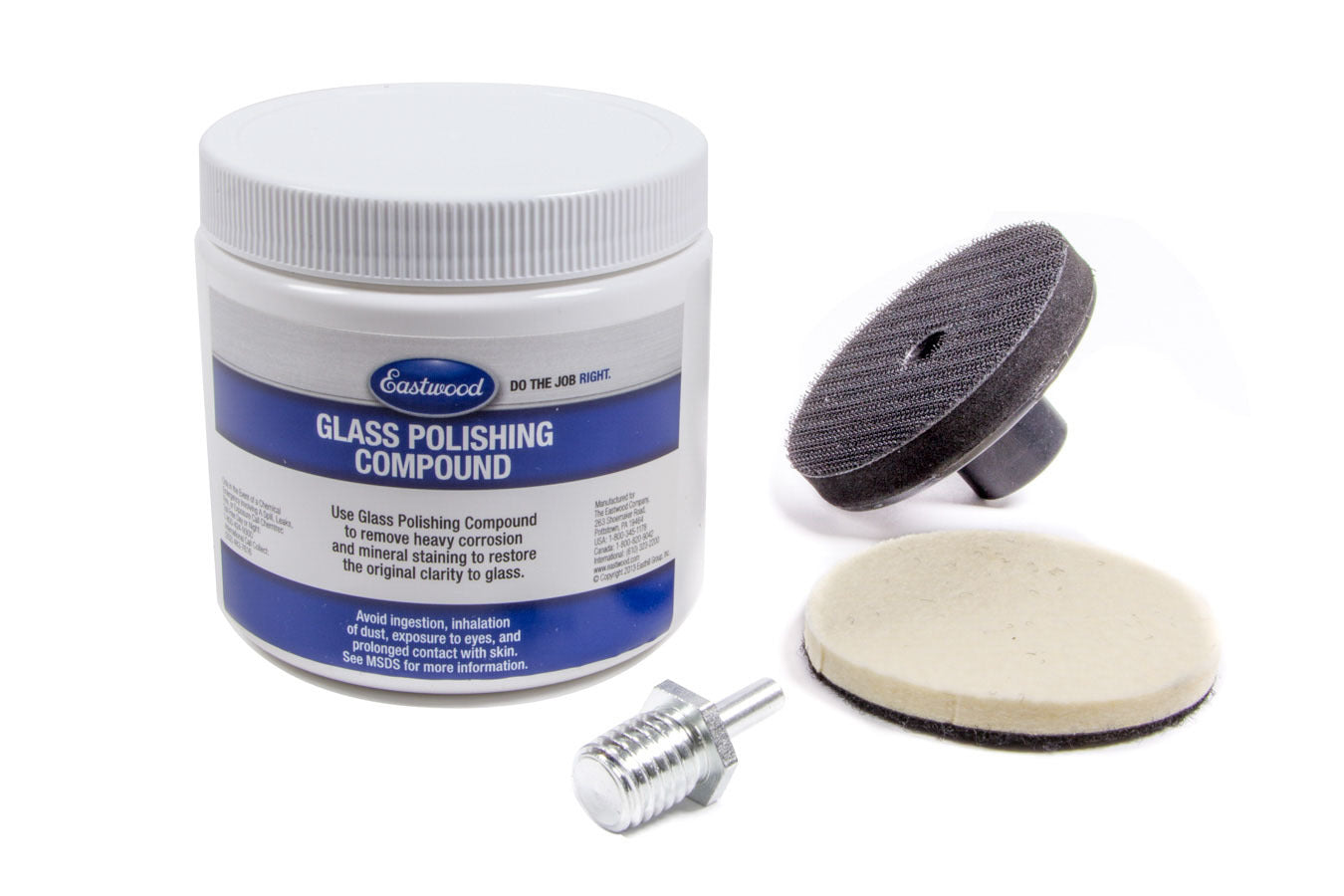Eastwood 12525 Pro Glass Polishing Kit Eastwood 12525
