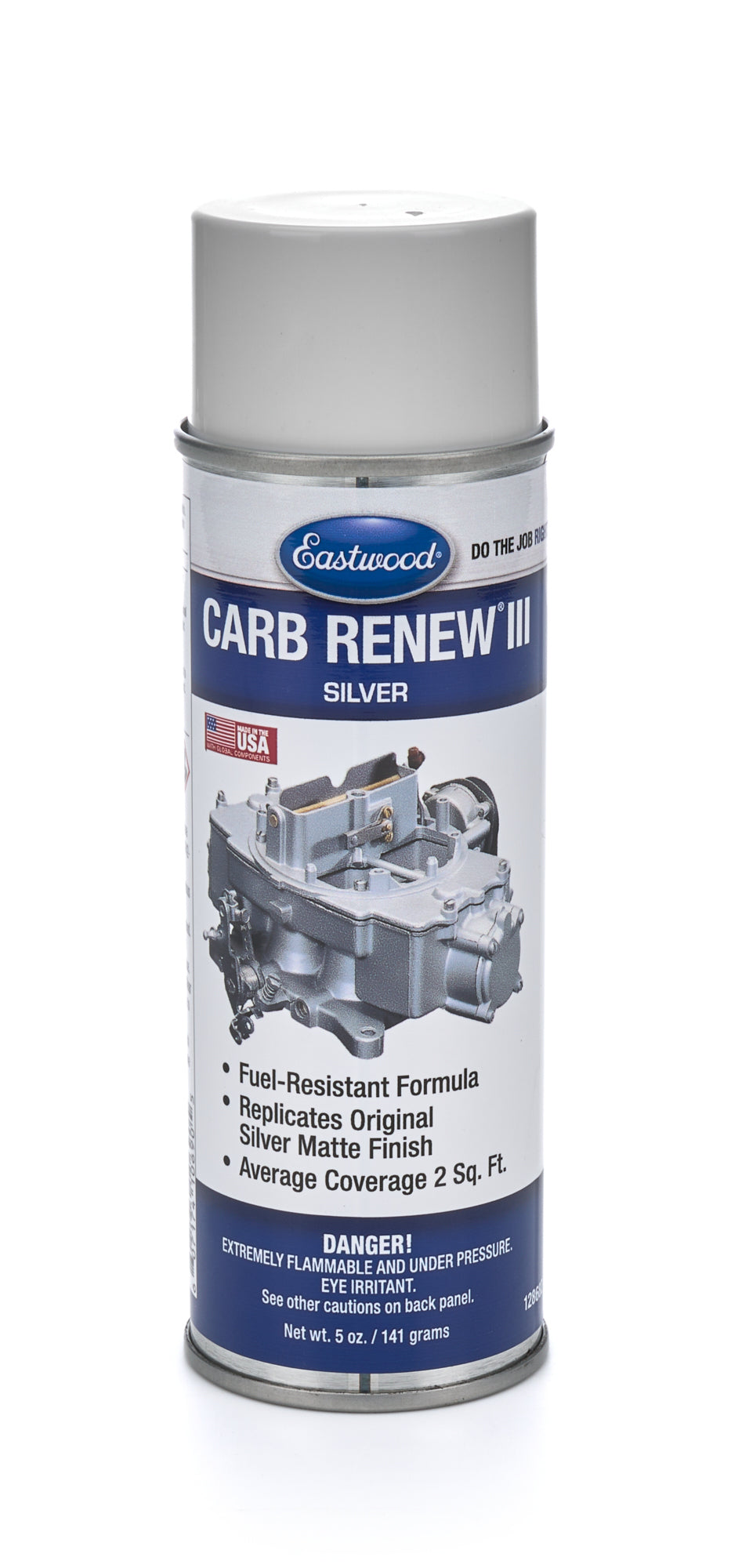 Eastwood 12868Z Carb Renew III Silver Aerosol 5oz. Eastwood 12868Z