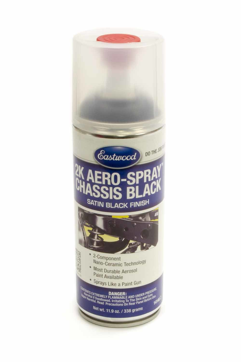 Eastwood 14146Z 2K Aero Spray Paint Chassis Black Satin Eastwood 14146Z