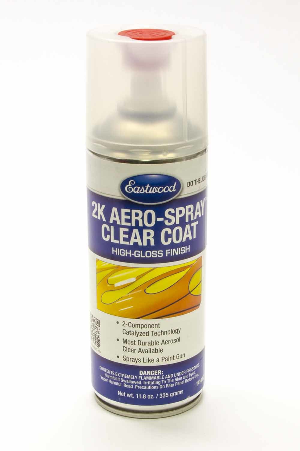 Eastwood 14148Z 2K AeroSpray Paint High Gloss Clear Eastwood 14148Z
