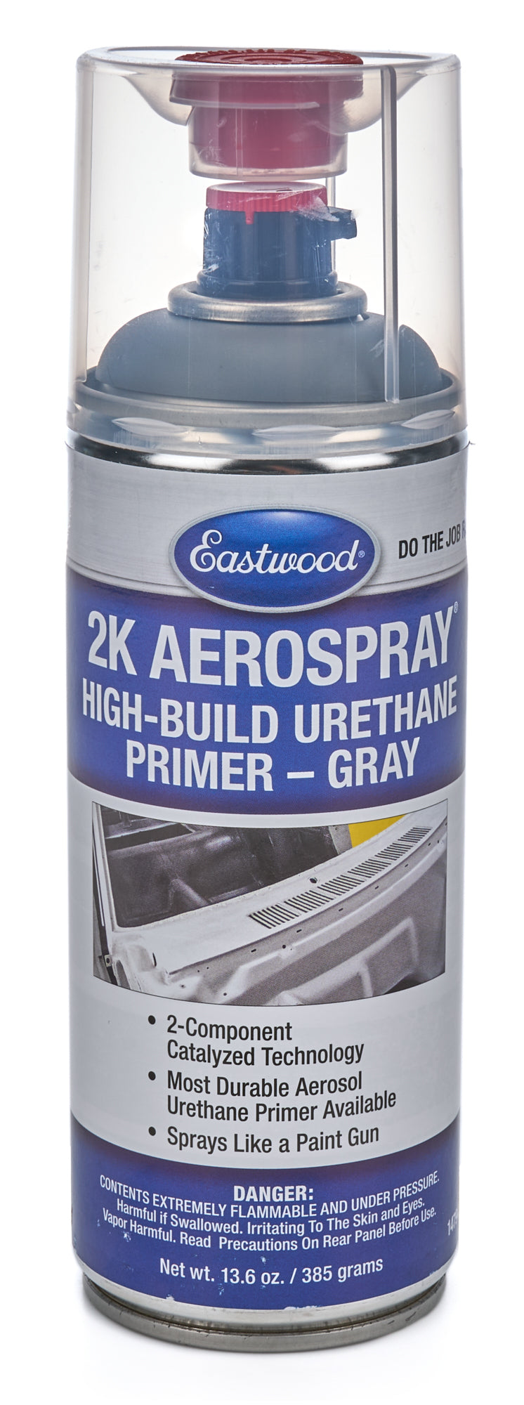 Eastwood 14794Z 2K Areo Spray Paint Urethane Primer Gray Eastwood 14794Z