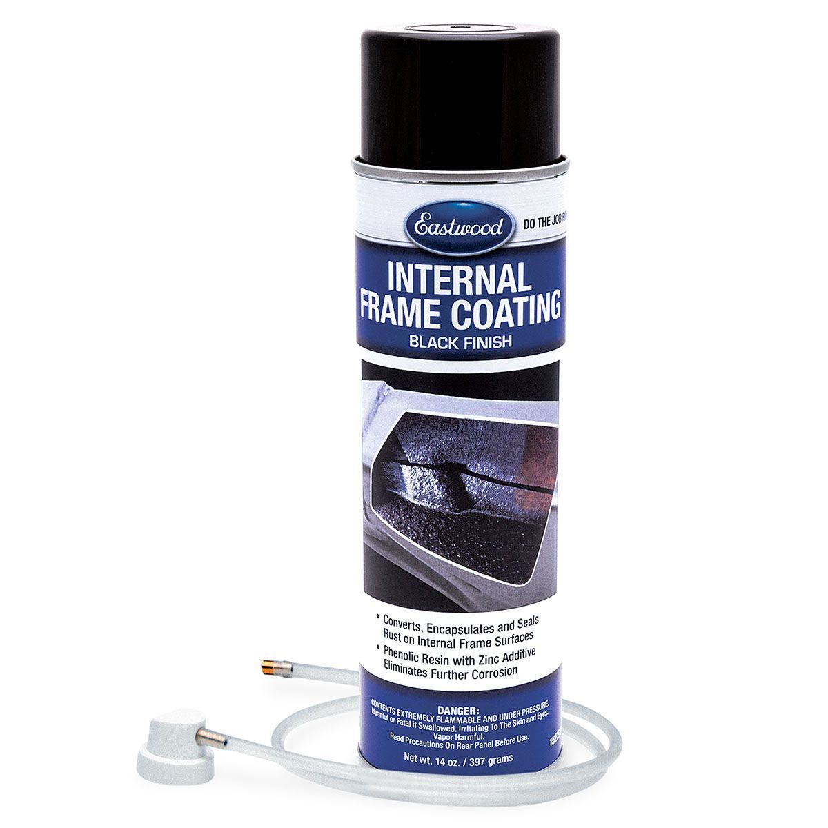 Eastwood 15275Z w/12512 Paint Internal Frame Coating Black w/Nozzle Eastwood 15275Z w/12512