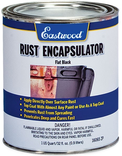 Eastwood 16065ZP Rust Encapsulator Black Quart Can Eastwood 16065ZP