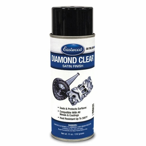 Eastwood 16106Z Paint Diamond Clear Satin Aersol Eastwood 16106Z