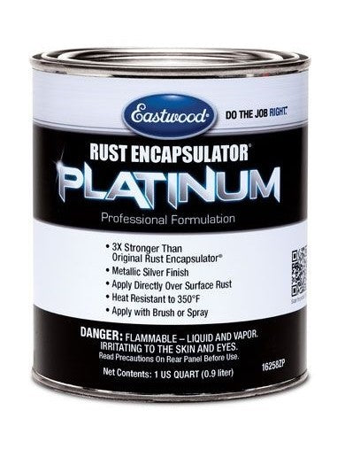 Eastwood 16258ZP Paint Rust Encapsulator Platinum Quart Eastwood 16258ZP