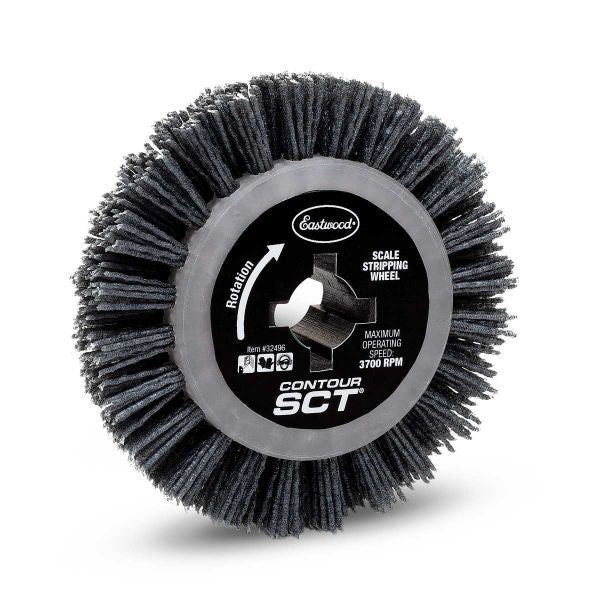 Eastwood 32496 Stripping Wheel Contour SCT Narrow Scale Eastwood 32496