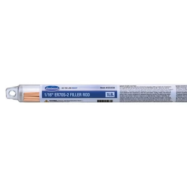 Eastwood 33338 Filler Rod ER70S-2 1/16 1LB Eastwood 33338
