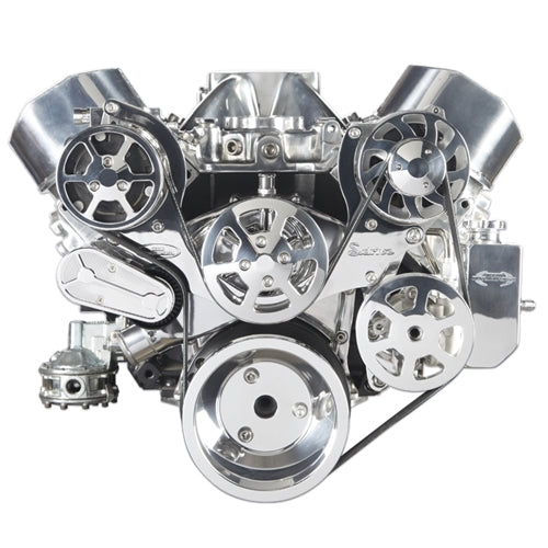 Eddie Motorsports MS107-50BP Serpentine Pulley Kit Big Block Chevy Eddie Motorsports MS107-50BP