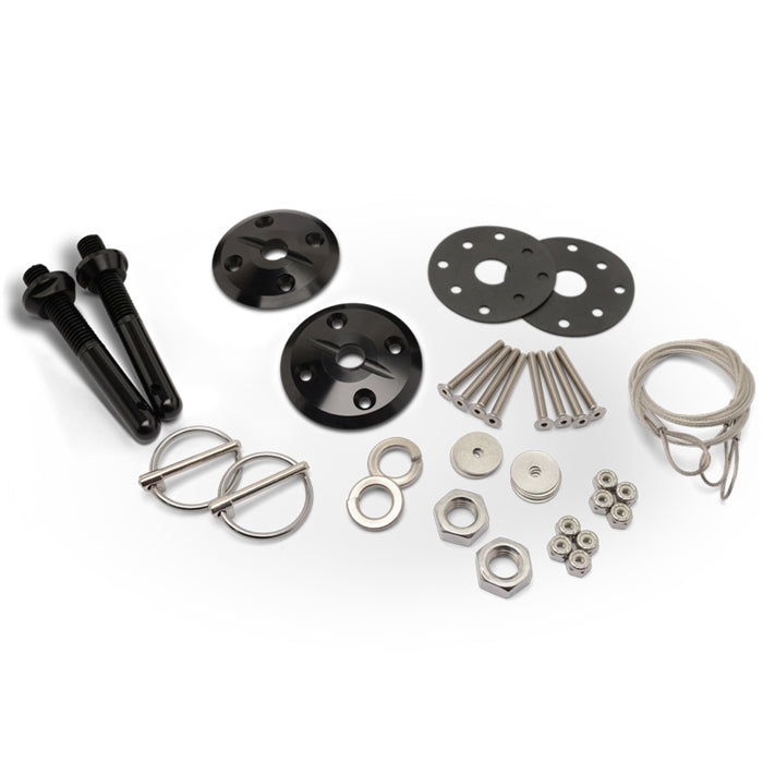 Eddie Motorsports MS110-44BA Hood Pin Kit Thru-Bolt Eddie Motorsports MS110-44BA