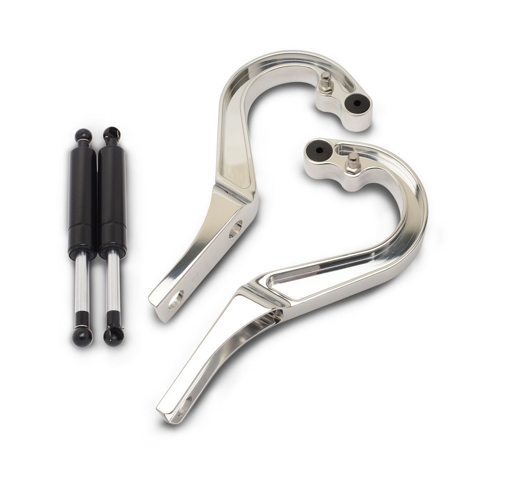 Eddie Motorsports MS149-05P Billet Trunk Hinges Polished Eddie Motorsports MS149-05P