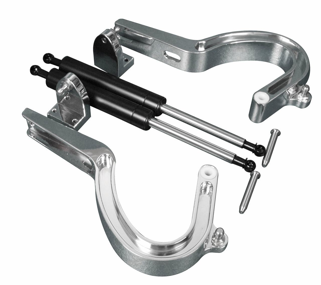 Eddie Motorsports MS149-16P Billet Trunk Hinges Polished Eddie Motorsports MS149-16P