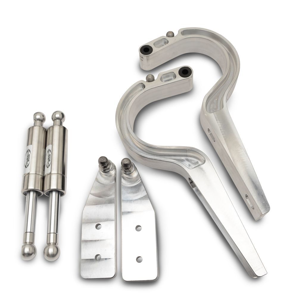 Eddie Motorsports MS149-17M Billet Trunk Hinges Machined Eddie Motorsports MS149-17M