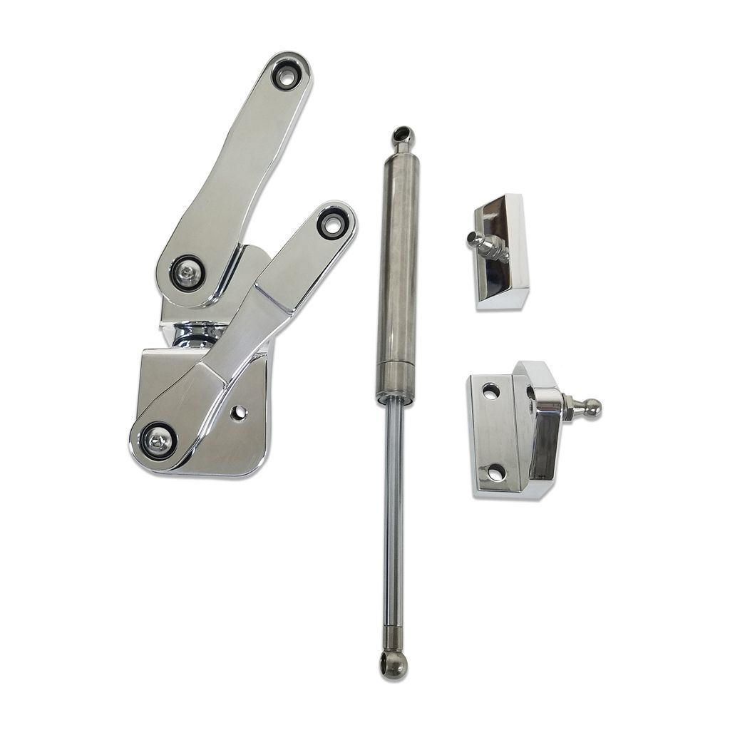 Eddie Motorsports MS149-27P Billet  Hood Hinges Polished Eddie Motorsports MS149-27P