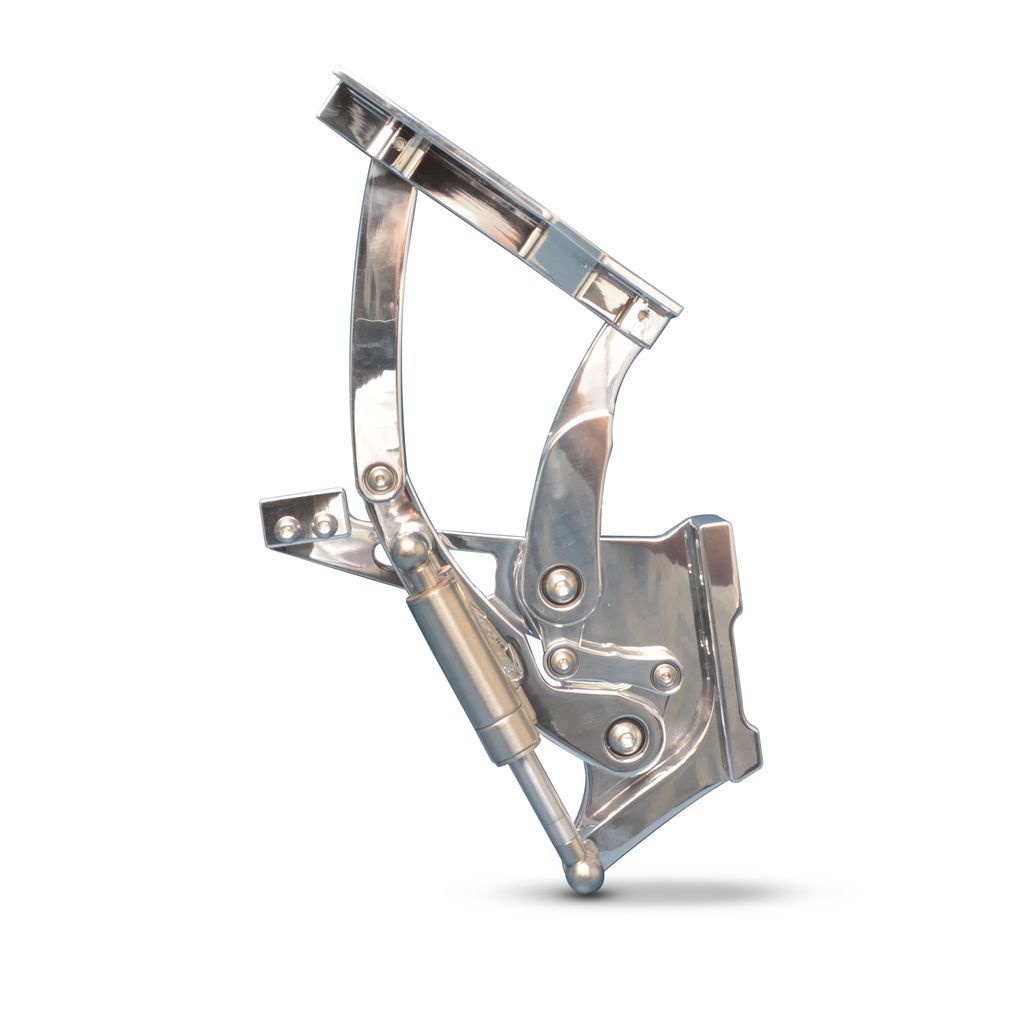 Eddie Motorsports MS149-31P Billet  Hood Hinges Polished Eddie Motorsports MS149-31P