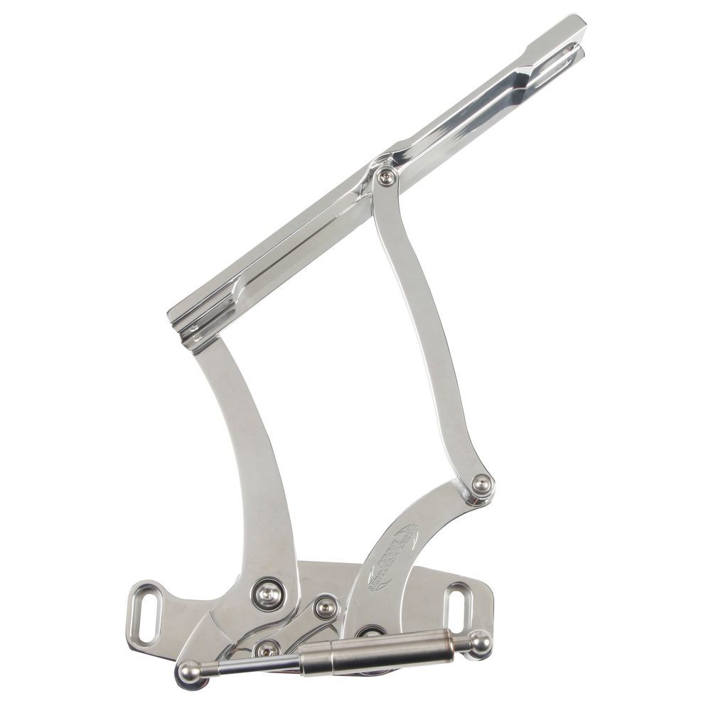 Eddie Motorsports MS149-55P Billet Hood Hinges Polished Eddie Motorsports MS149-55P