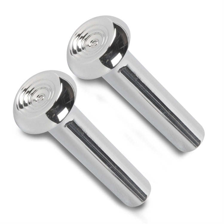 Eddie Motorsports MS274-19P Door Lock Knob Pair Polished Eddie Motorsports MS274-19P