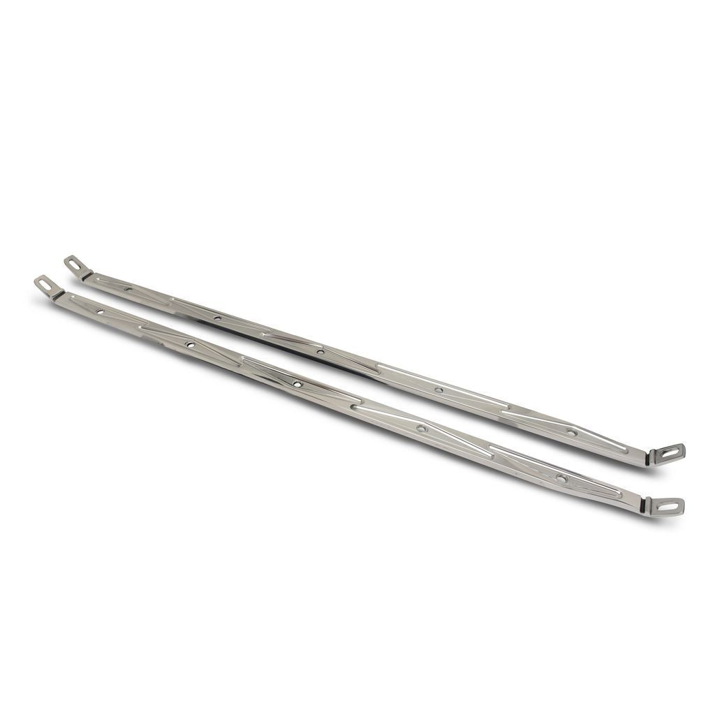 Eddie Motorsports MS274-35P Hood Brace Supports Polished Eddie Motorsports MS274-35P
