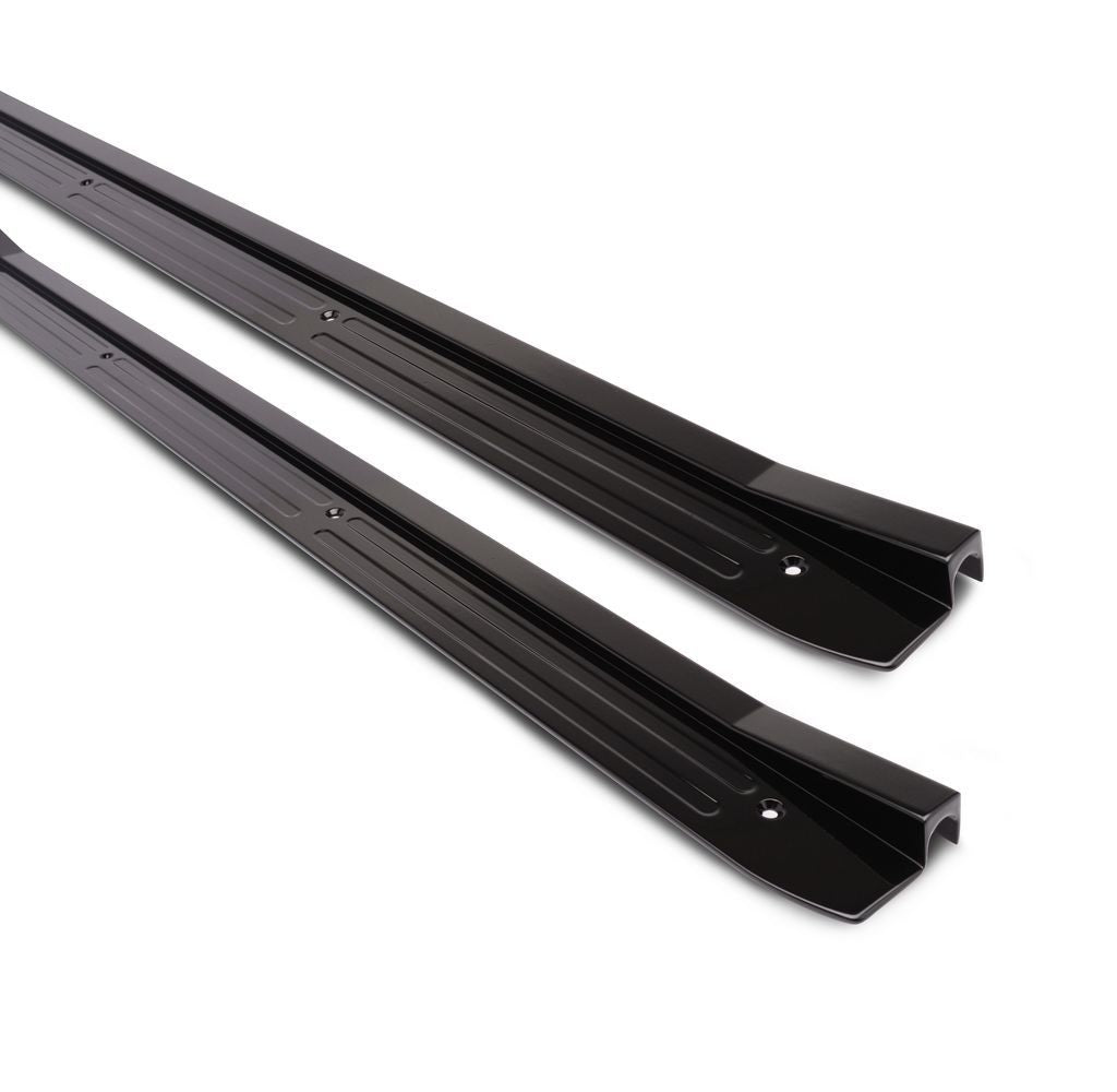 Eddie Motorsports MS275-35MB Billet Door Sill Plates Matte Black Eddie Motorsports MS275-35MB