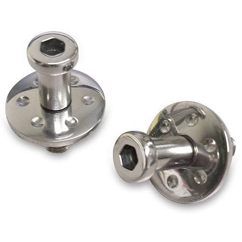 Eddie Motorsports MS277-21P Door Striker Bolts Polished Eddie Motorsports MS277-21P