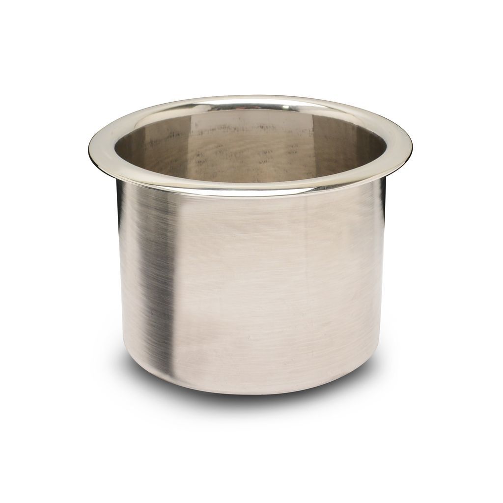 Eddie Motorsports MS281-31P Drink Holder Aluminium Large Polished Eddie Motorsports MS281-31P