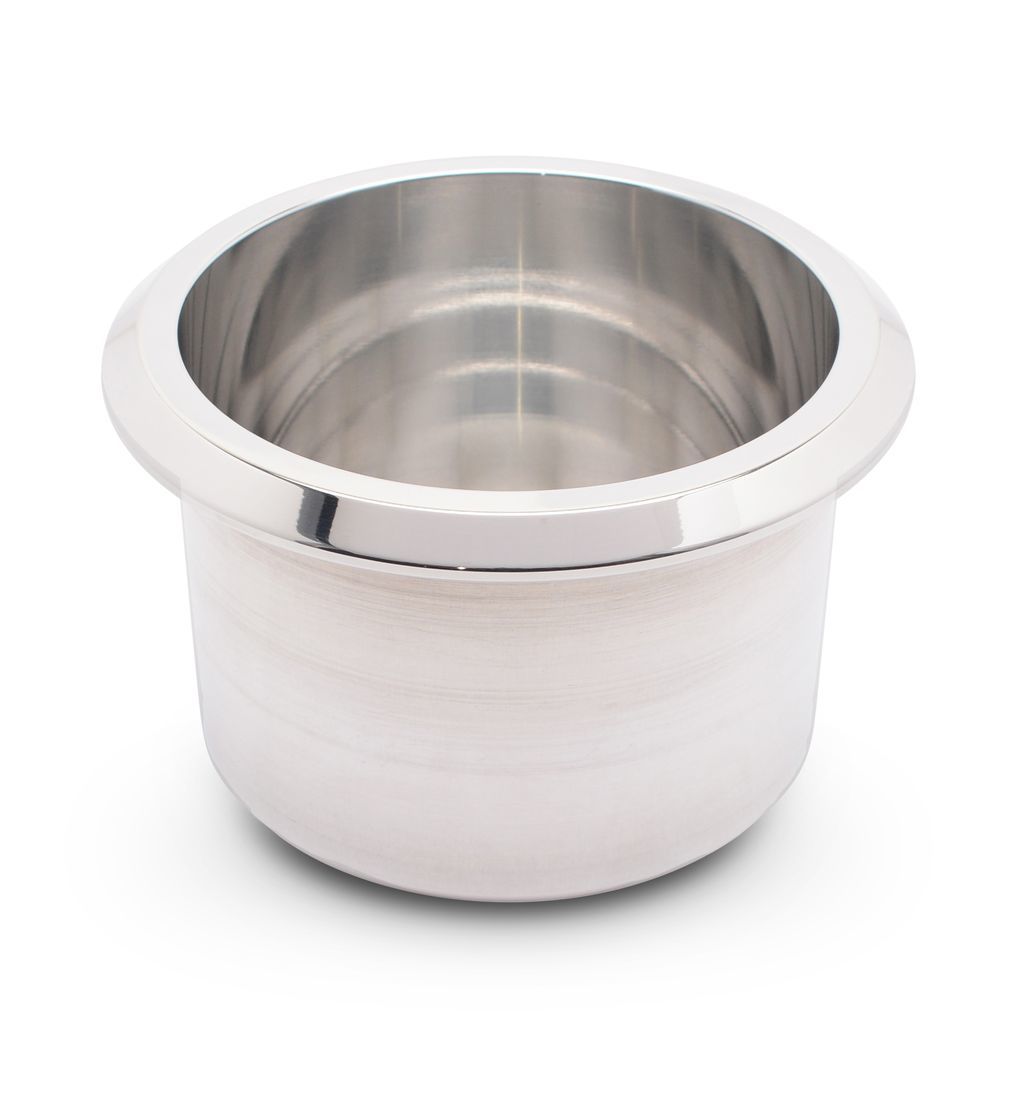 Eddie Motorsports MS281-45P Drink Holder Billet Small Polished Eddie Motorsports MS281-45P