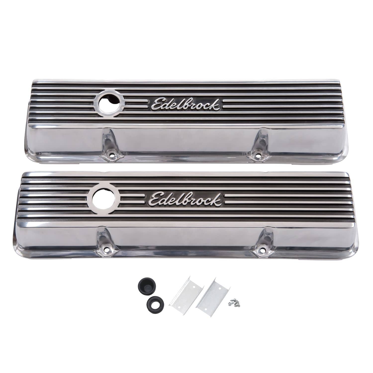 Edelbrock 4262 VALVE CVR POLISHED CHEV Edelbrock 4262