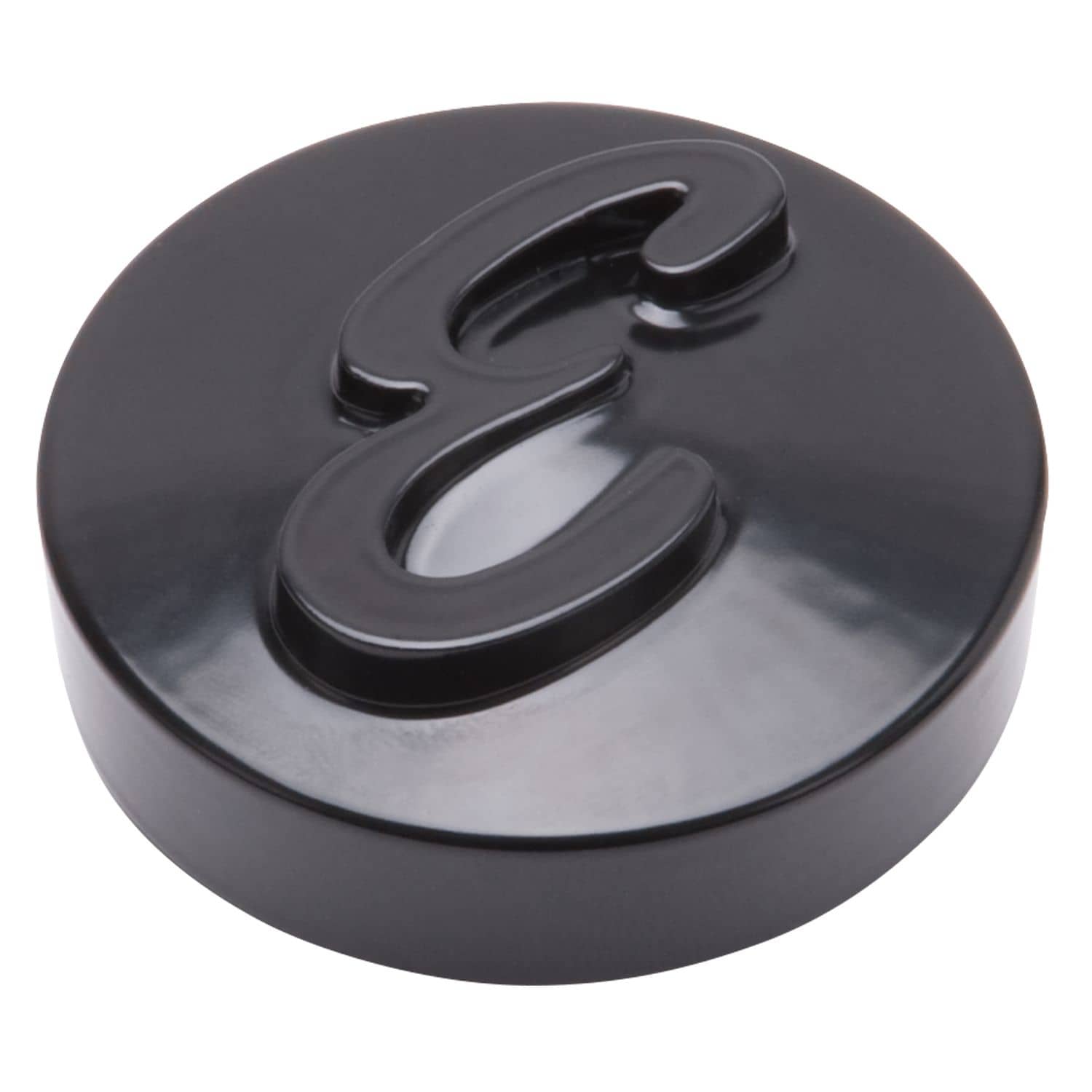 Edelbrock 4270 E LOGO BLACK ROUND NUT Edelbrock 4270
