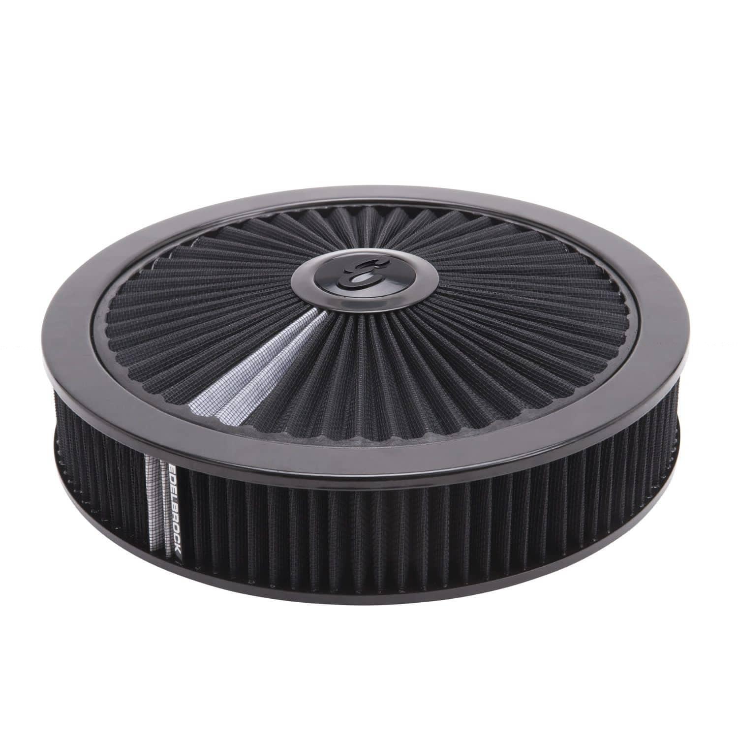 Edelbrock 43662 PRO-FLO 14IN ROUND AIR Edelbrock 43662