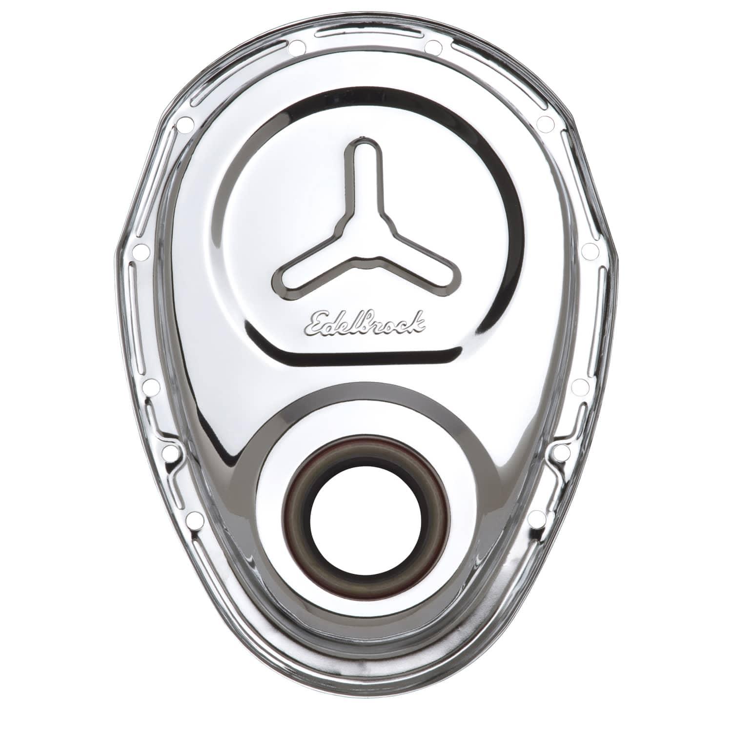 Edelbrock 4860 SBC TIMING CHAIN COVER Edelbrock 4860