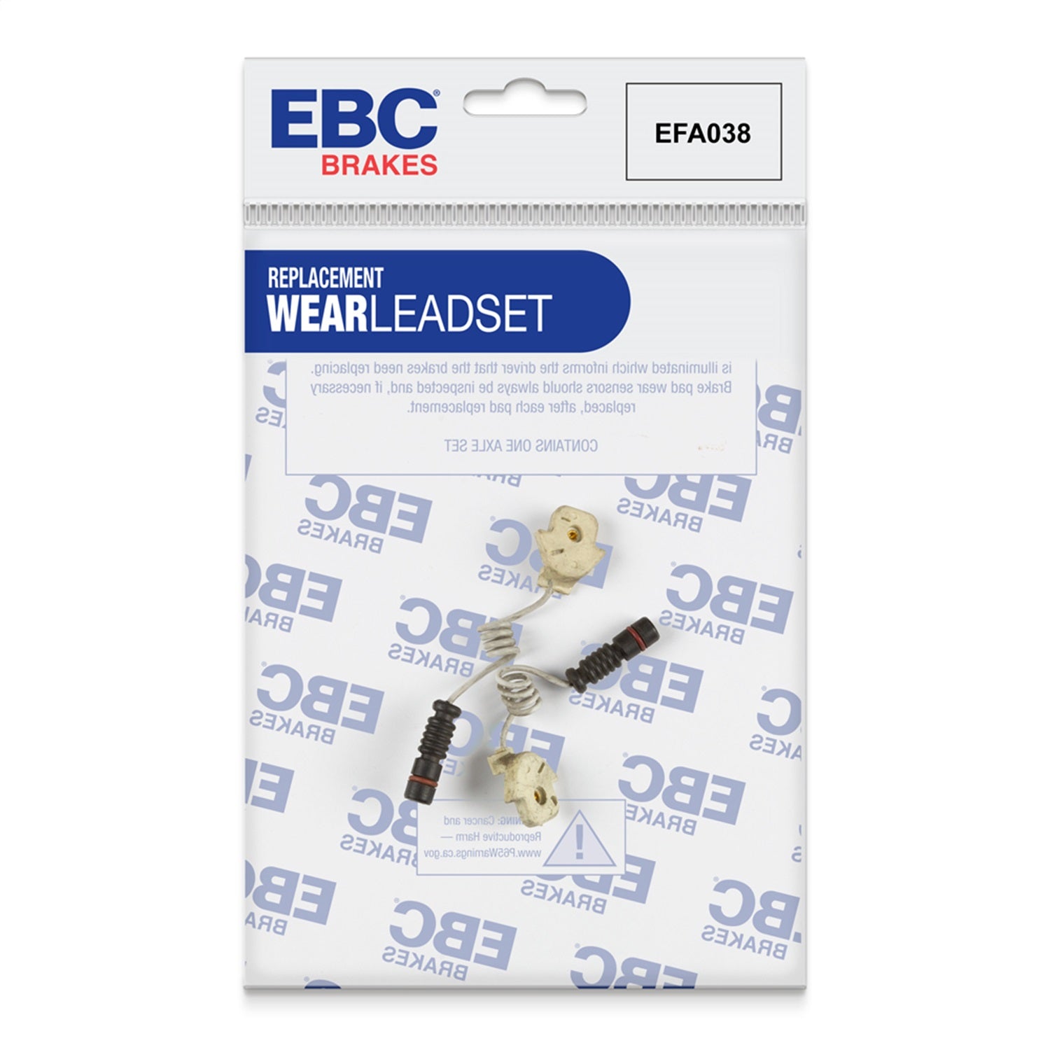 EBC Brakes EFA038 Brake Wear Lead Sensor Kit EBC Brakes EFA038