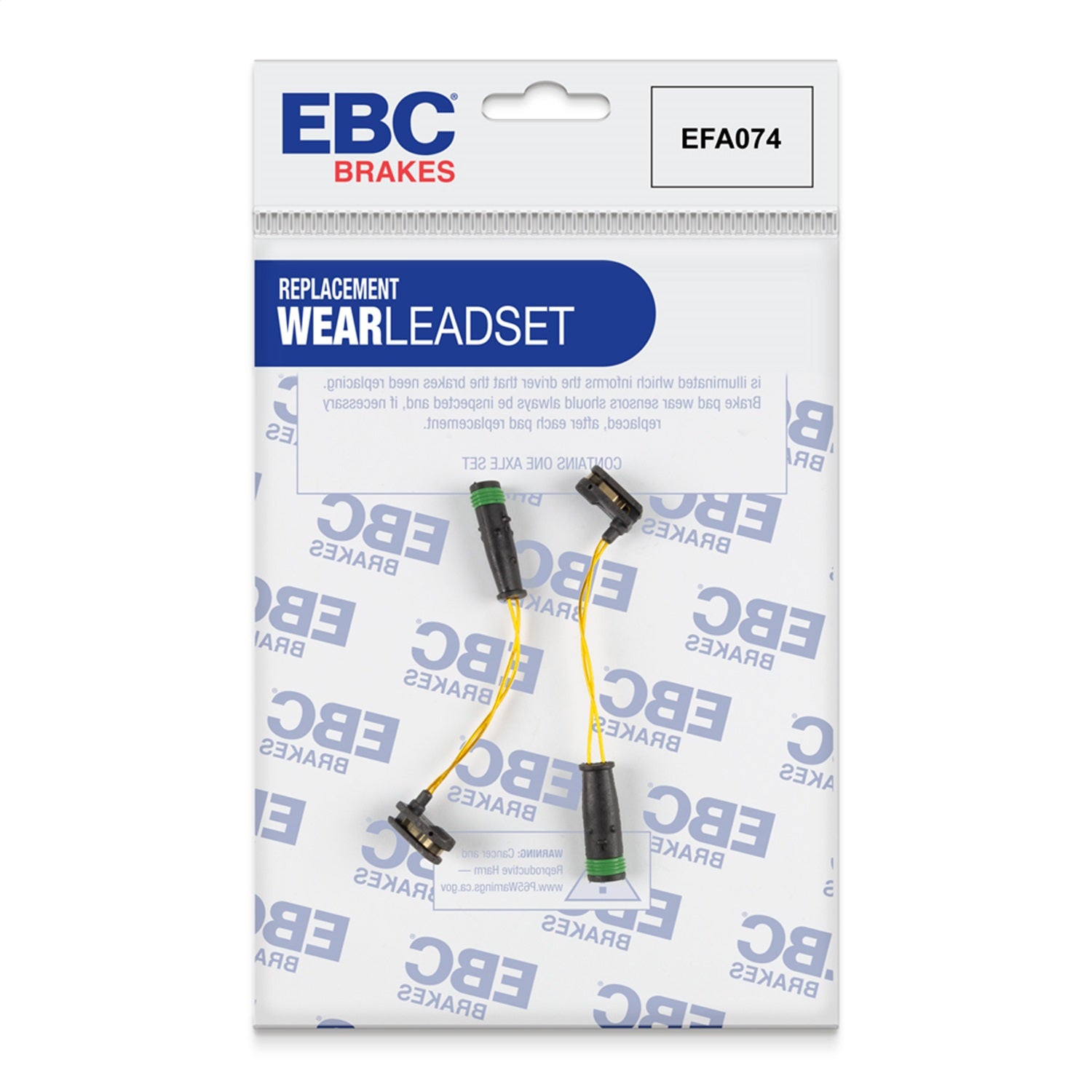 EBC Brakes EFA074 Brake Wear Lead Sensor Kit EBC Brakes EFA074