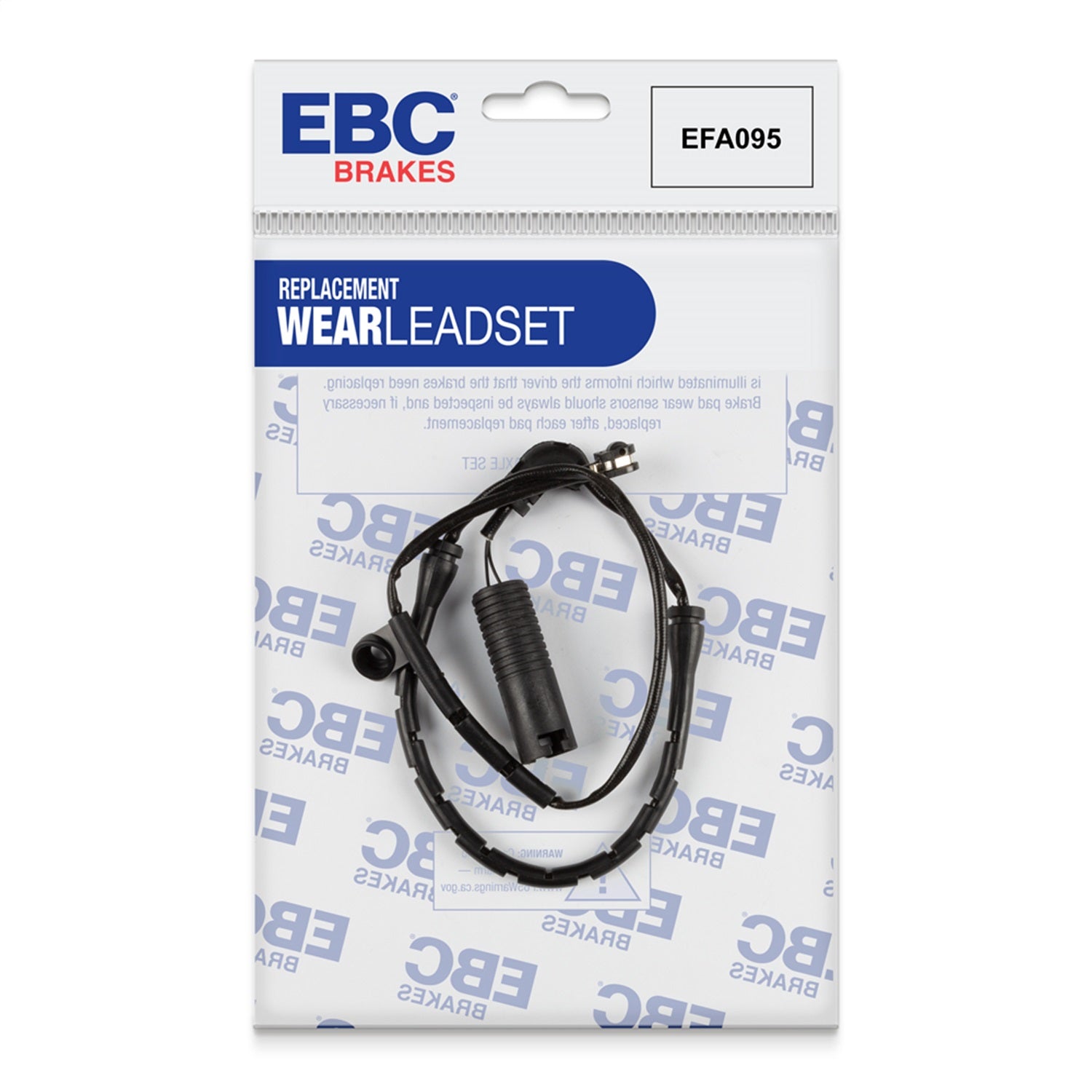 EBC Brakes EFA095 Brake Wear Lead Sensor Kit; For FMSI Pad No. D394; EBC Brakes EFA095