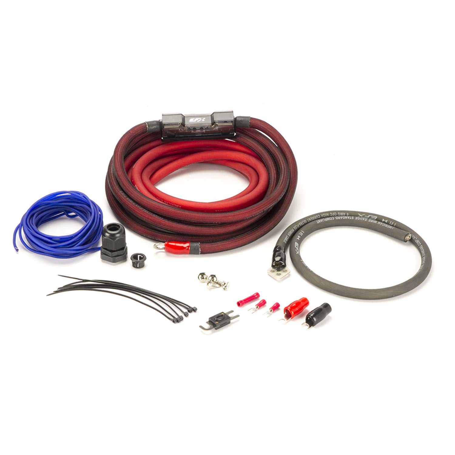Scosche EFXAKC4 4 AWG OFC Amp Power Kit Scosche EFXAKC4